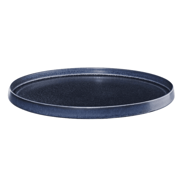 ASA - GRANDE ASSIETTE PLATE BLEUE CARBONE